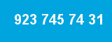 923 745 74 31 923 745 74 31